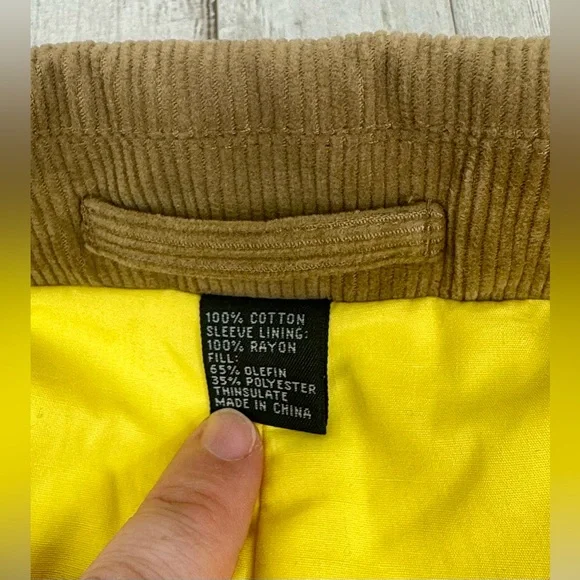 Vintage J. Crew Lined Trench Overcoat XL Tan - Picture 12 of 12